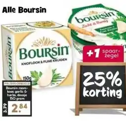 Boon`s Markt Alle Boursin aanbieding
