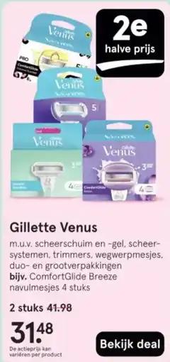 Etos Gillette Venus aanbieding