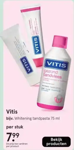 Etos Vitis aanbieding
