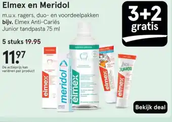 Etos Elmex en Meridol aanbieding