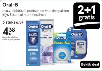 Etos Oral-B aanbieding