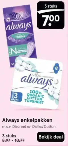 Etos Always enkelpakken aanbieding
