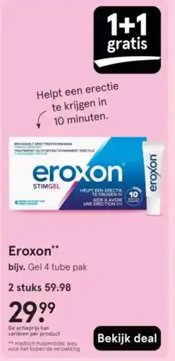 Etos Eroxon aanbieding