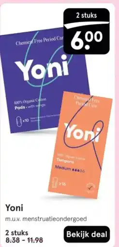Etos Yoni aanbieding