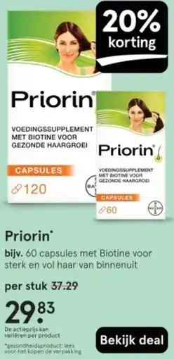 Etos Priorin aanbieding
