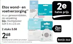 Etos Etos wond- en voetverzorging aanbieding