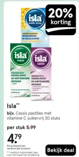 Etos Isla aanbieding