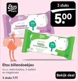 Etos Etos billendoekjes aanbieding
