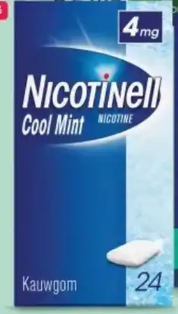 Etos Nicotinell kauwgom Coolmint aanbieding