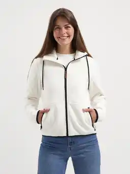 ANWB Travelin' Kirsten Dames Outdoorvest Gebroken Wit aanbieding
