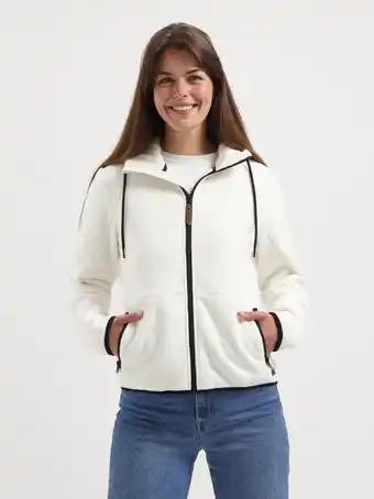 ANWB Travelin' Kirsten Dames Outdoorvest Gebroken Wit aanbieding