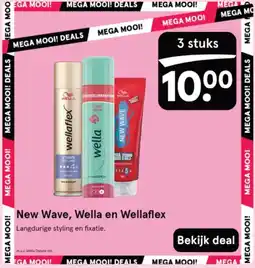 Etos New Wave, Wella en Wellaflex aanbieding