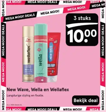 Etos New Wave, Wella en Wellaflex aanbieding