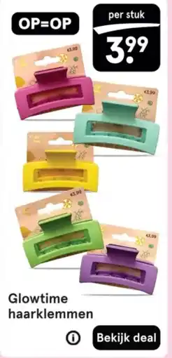 Etos Glowtime haarklemmen aanbieding