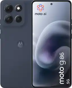 Coolblue Motorola Moto G86 256GB Donkerblauw 5G aanbieding