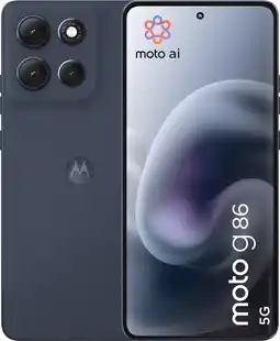 Coolblue Motorola Moto G86 256GB Donkerblauw 5G aanbieding