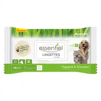 Zooplus Essentiel Aloe Vera Wipes - 2 x 50 Stuks aanbieding