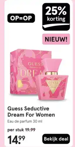 Etos Guess Seductive Dream For Women aanbieding