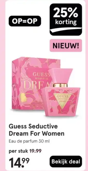 Etos Guess Seductive Dream For Women aanbieding