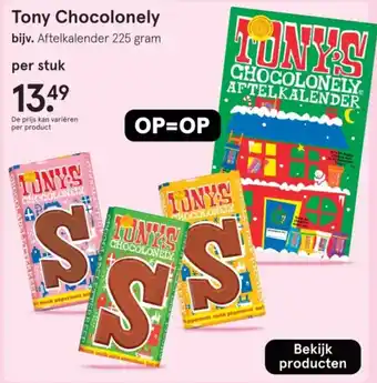 Etos Tony Chocolonely aanbieding