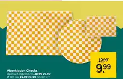 Xenos Vloerkleden Checks aanbieding
