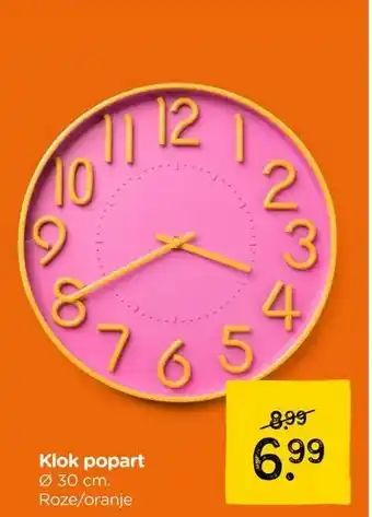 Xenos Klok popart aanbieding