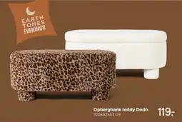 Xenos Opbergbank teddy Dodo aanbieding