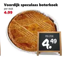 Coop Voordijk speculaas boterkoek aanbieding