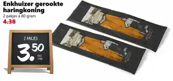 Coop Enkhuizer gerookte haringkoning aanbieding