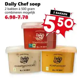 Coop Daily Chef soep aanbieding