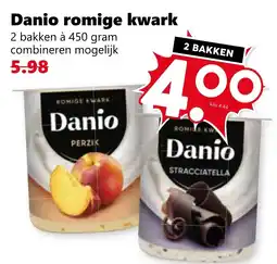 Coop Danio romige kwark aanbieding