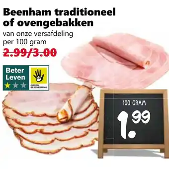 Coop Beenham traditioneel of ovengebakken aanbieding