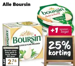 Coop Alle Boursin aanbieding