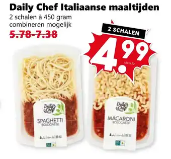 Coop Daily Chef Italiaanse maaltiiden aanbieding