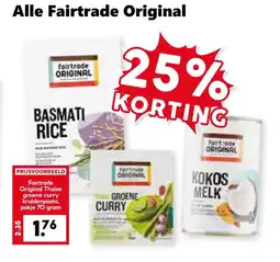 Coop Alle Fairtrade Original aanbieding