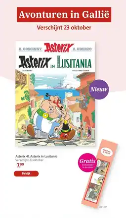 Bruna Asterix 41. Asterix in Lusitania aanbieding
