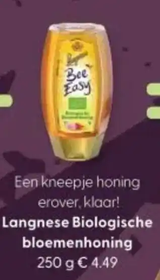 Albert Heijn Langnese Biologische bloemenhoning aanbieding