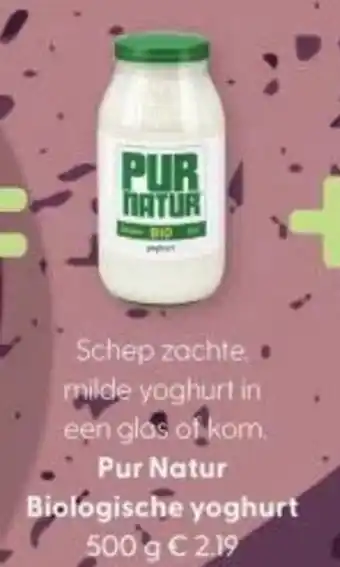 Albert Heijn Pur Natur Biologische yoghurt aanbieding
