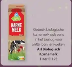 Albert Heijn AH Biologisch Karnemelk aanbieding