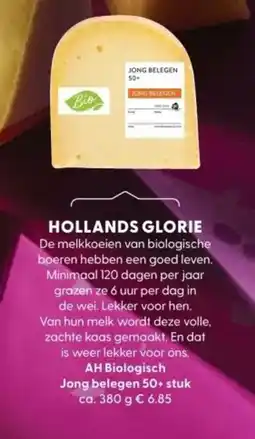 Albert Heijn AH Biologisch Jong belegen 50+ stuk aanbieding