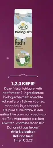 Albert Heijn Arla Biologisch Kefir naturel aanbieding