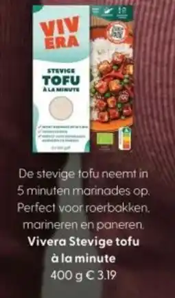 Albert Heijn Vivera Stevige tofu à la minute aanbieding
