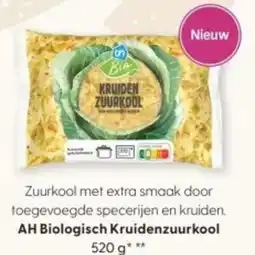 Albert Heijn AH Biologisch Kruidenzuurkool aanbieding