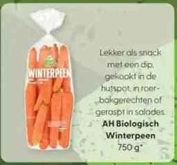 Albert Heijn AH Biologisch Winterpeen aanbieding