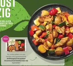 Albert Heijn AH Biologisch Verspakket Groenteschotel mediterrane stijl aanbieding