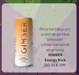 Albert Heijn GIMBER Energy Kick aanbieding