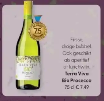 Albert Heijn Terra Viva Bio Prosecco aanbieding