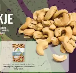 Albert Heijn AH Biologisch Ongezouten cashewnoten aanbieding
