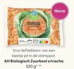 Albert Heijn AH Biologisch Zuurkool sriracha aanbieding