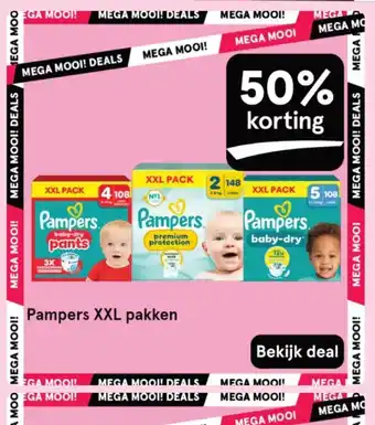 Etos Pampers XXL pakken aanbieding